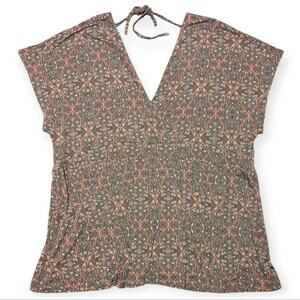 Torrid Women's Super Soft Surplice Dolman Babydoll Tee Tie Back Top 5X